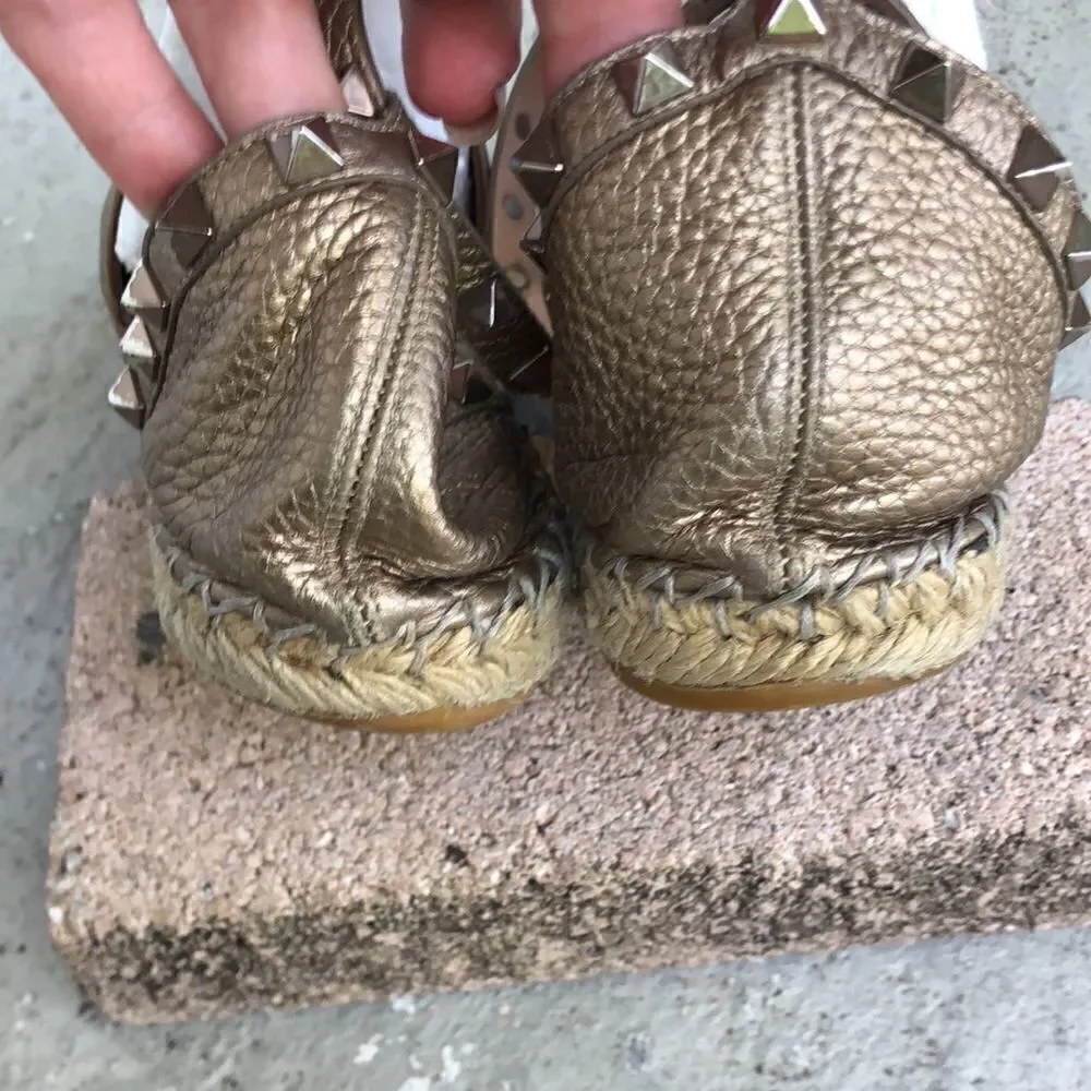 Valentino Rockstud Espadrilles